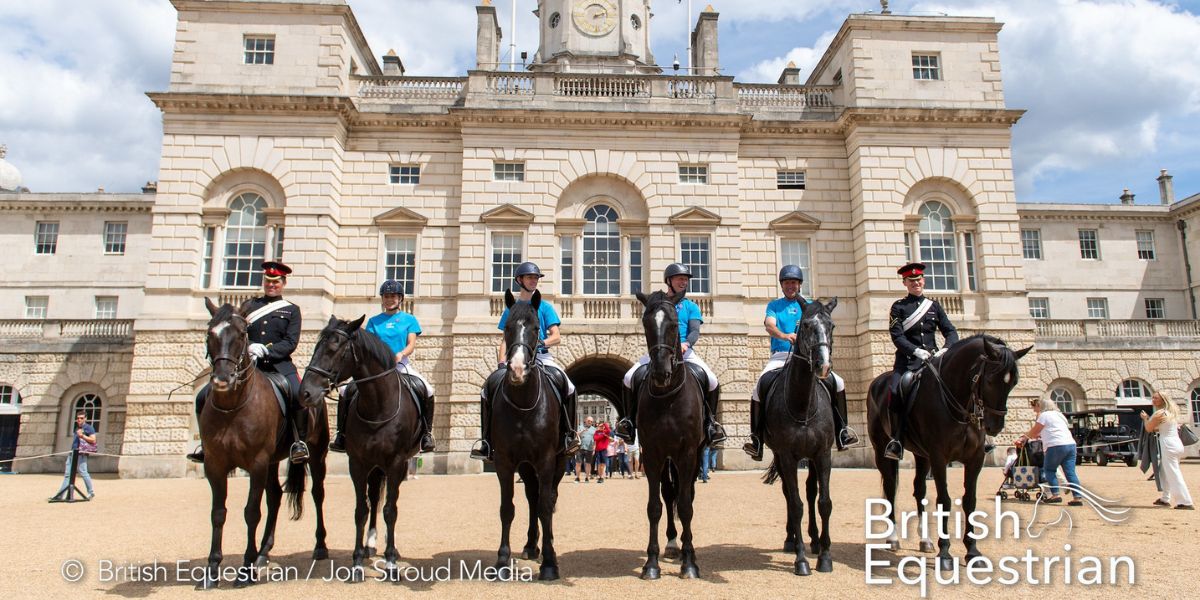 Equestrian athletes and Riders Minds unite to support Baton of Hope